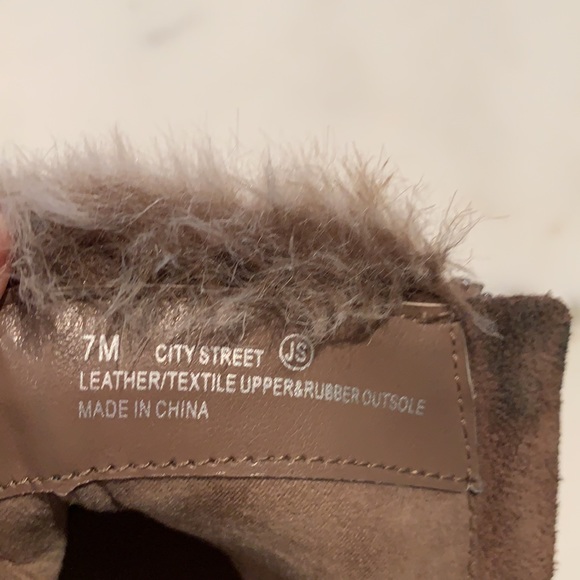 Aerosoles wedge fur boot - Picture 5 of 5